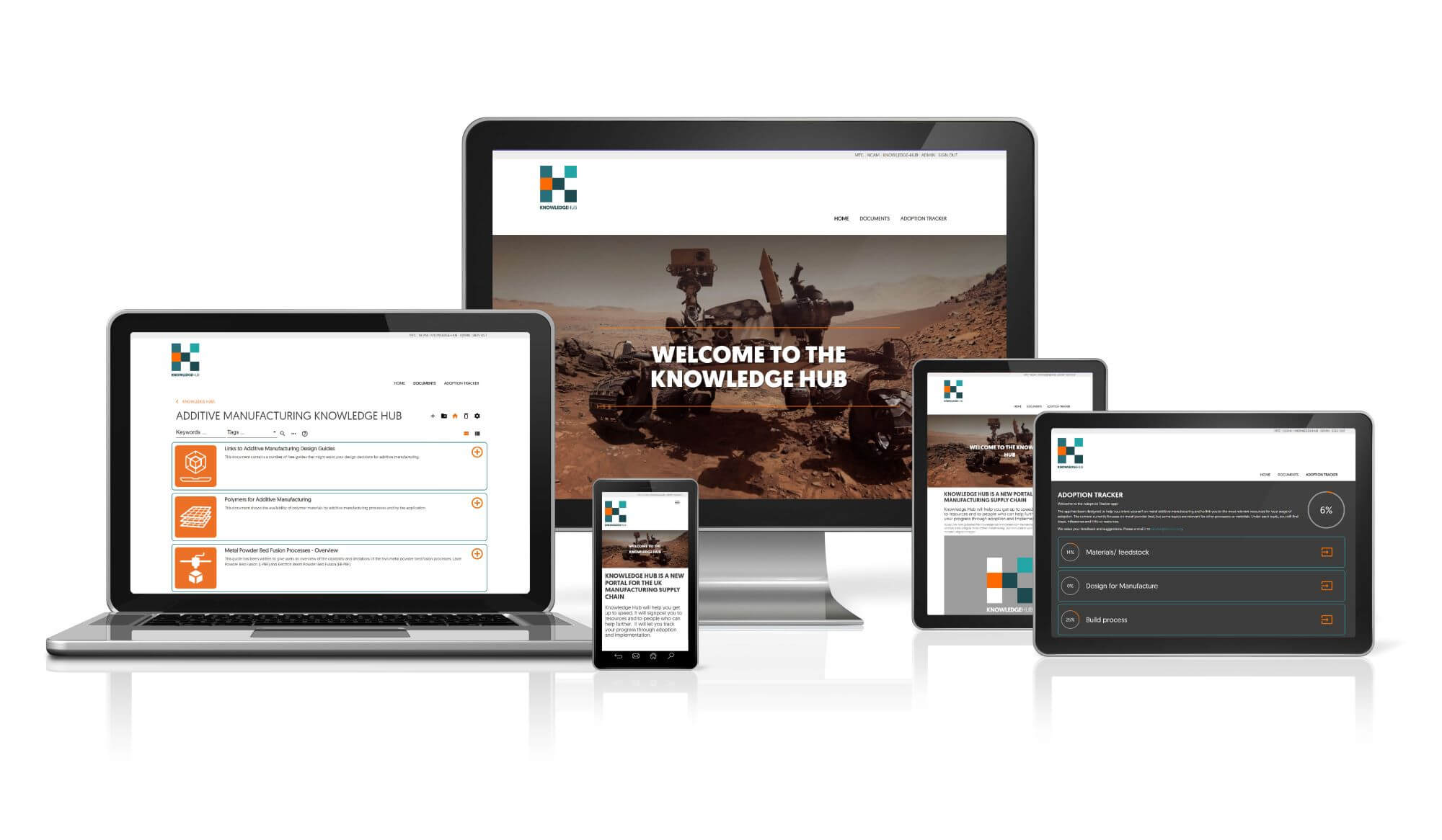 Document management system and accompanying adoption tracker for the Manufacturing Technology Centre (MTC)