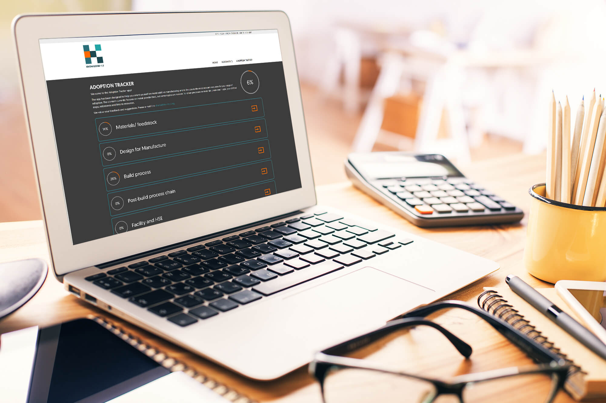 MTC adoption tracker bespoke software application
