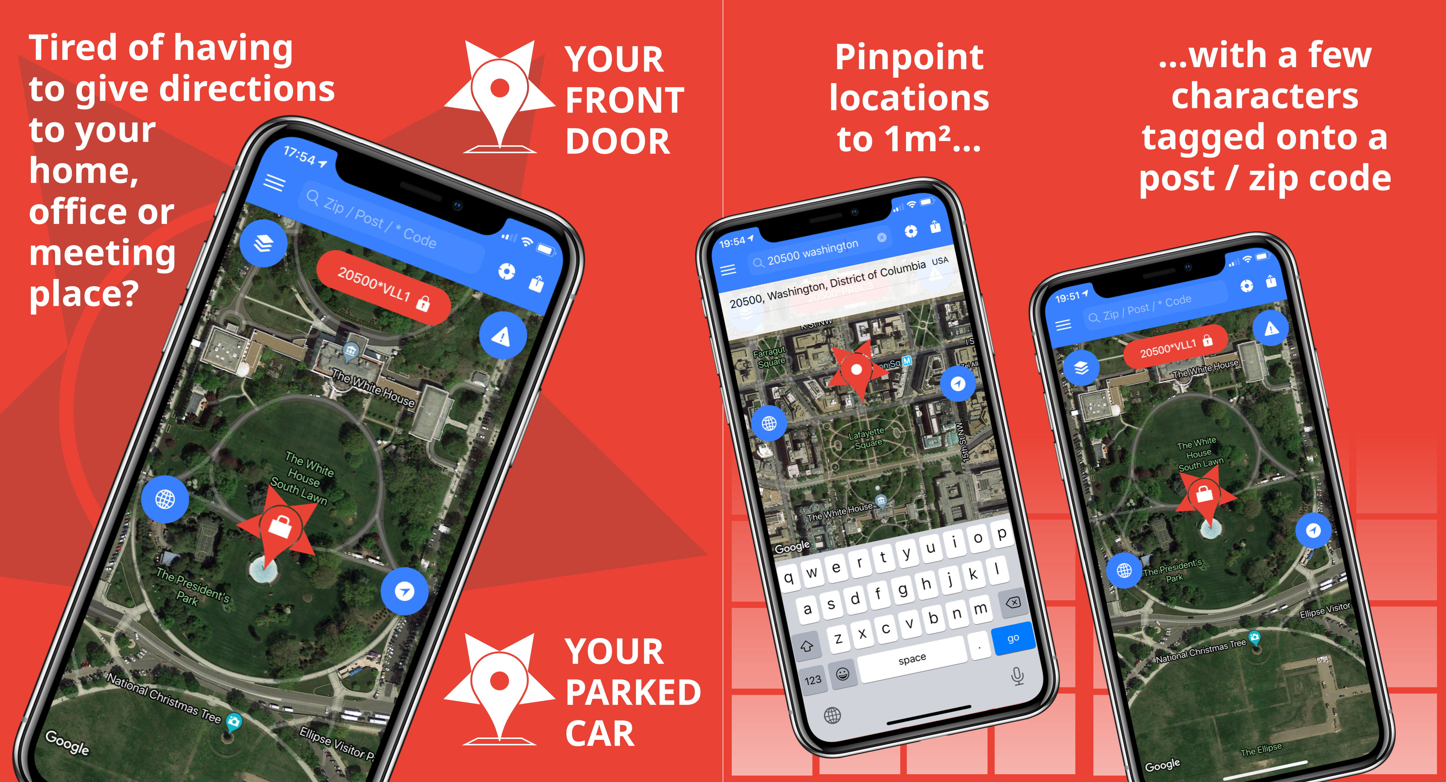Achorda's PostCodeStar mobile application built with Ionic